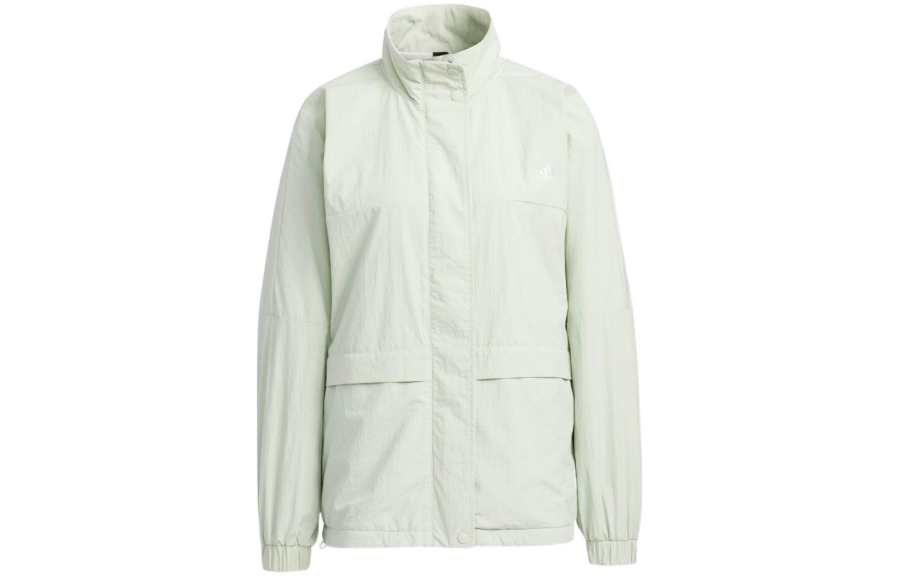 Adidas Adidas Jacket Women's Linen Green
