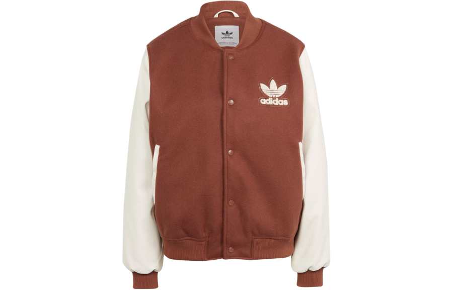 Adidas Originals Vrct Graphic Jacket Jackets & Coats Women's Brown