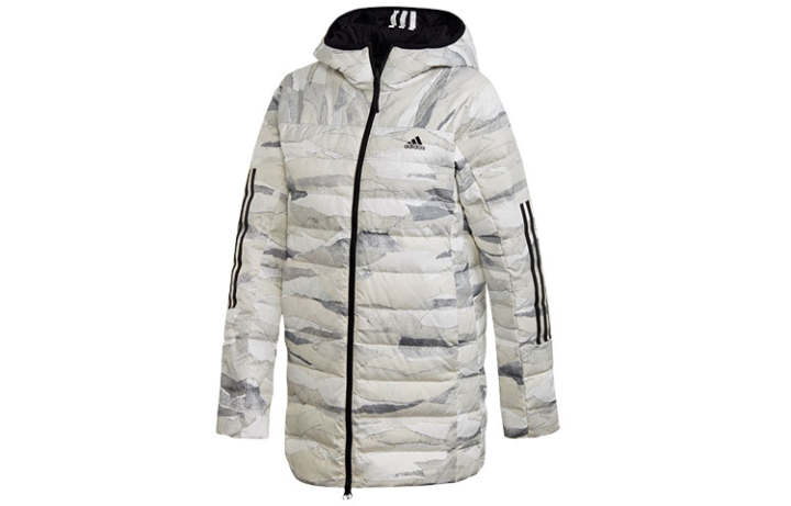 Adidas Adidas Down Jackets Women's Black Hooded Moderate Other