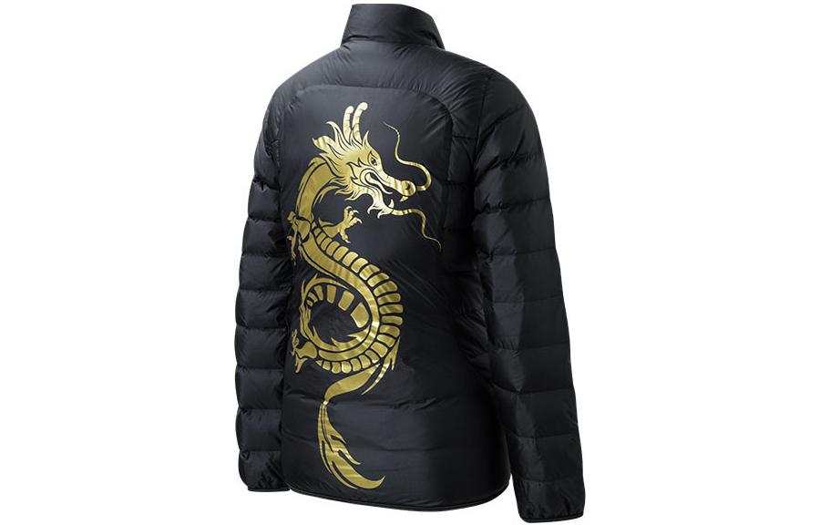 ANTA Life Collection Down Jackets Women's Black Stand Collar Moderate Other