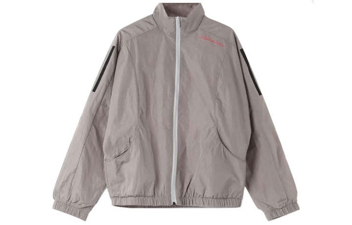 Adidas adidas Women'ss Side Stripe Casual Sport Jacket Gray