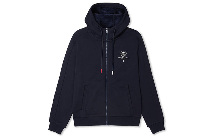 Kappa Sweatshirts Women's Midnight Blue Black 906 Hooded Moderate Cardigan