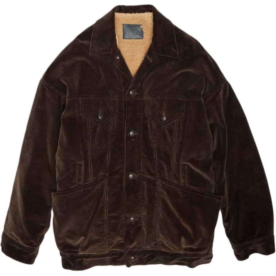 R13 FW24 Jackets & Coats Women's Dark Chocolate