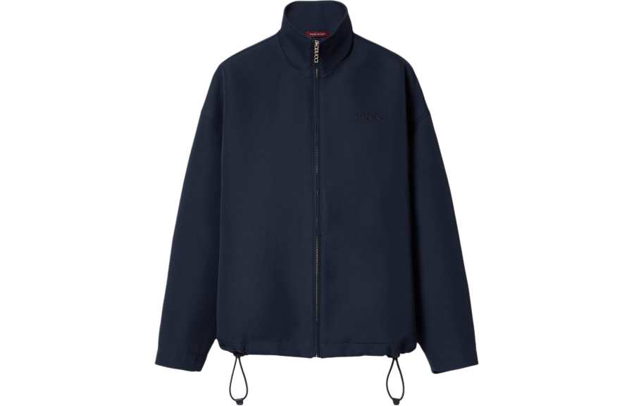 GUCCI Acetate Gabardine Bomber Jacket 'Petroleum Blue'