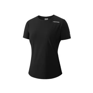 HEAD T Shirt Women's Black Solid Color