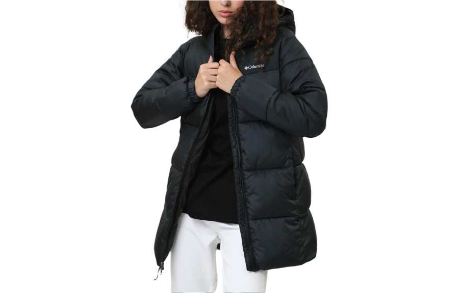 Columbia logo-print padded jacket
