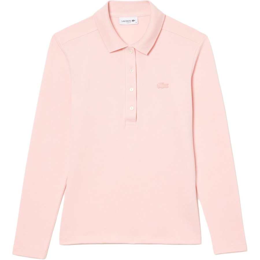 LACOSTE Polo Shirt Women's Pink