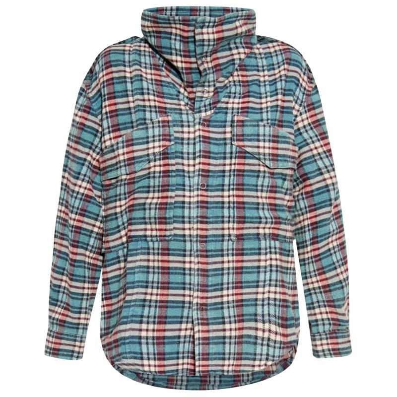 R13 R13 Plaid-print Shirt