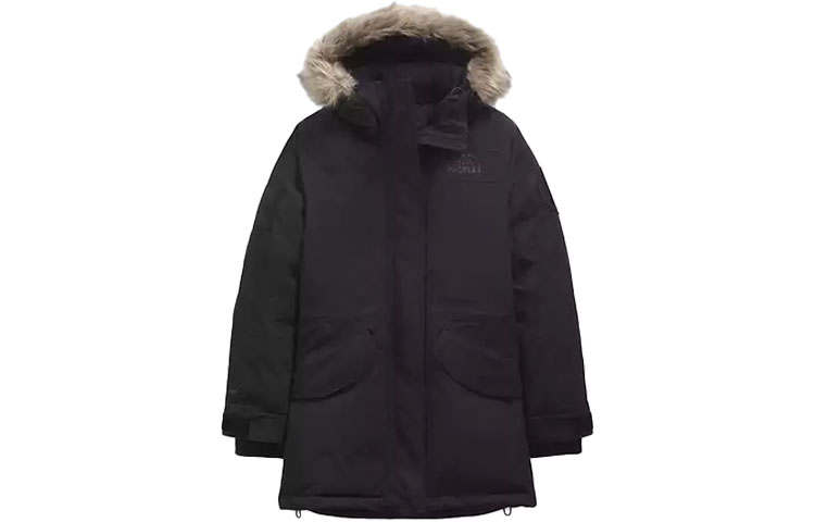 THE NORTH FACE Down Jackets Women's Black Hooded Moderate Other