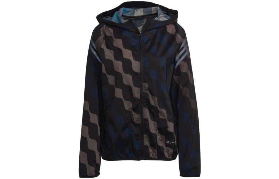 Adidas Adidas Jackets Women's Black Hooded Moderate Other