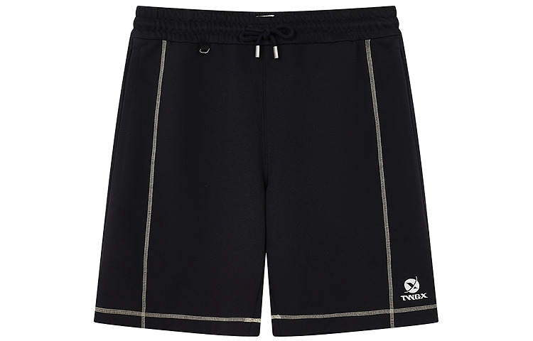 Teenie Weenie Men Casual Shorts Unisex Black