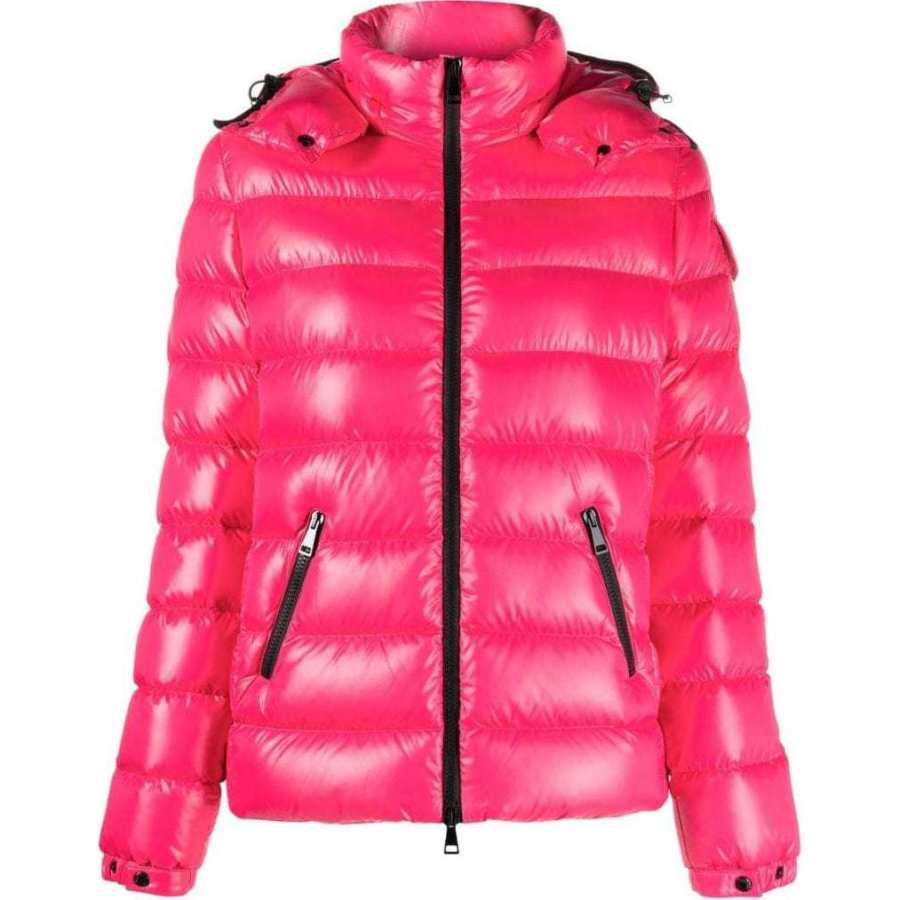 Moncler Moncler Rib Bone Down Jacket Women's Rose Red