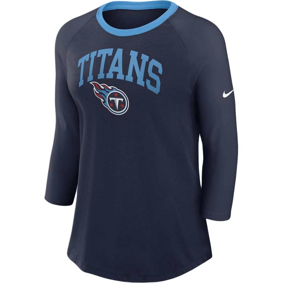 Nike Nike Tennessee Titans Women's Nike Nfl 3/4 Sleeve T Shirt