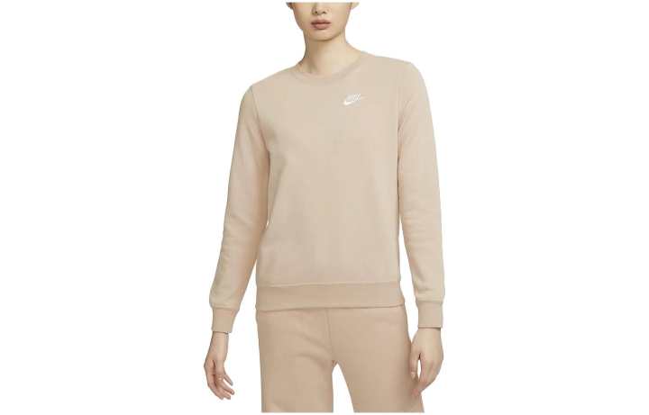 Nike Nike Sweatshirts Women's Dune White Crew Neck Moderate Regular