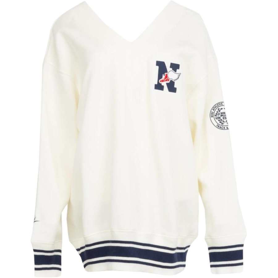 Nike Nike Knitwear Women's White V Neck Moderate Other