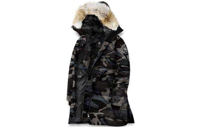 Canada Goose Shelburne Down Jacket Women's Black Camouflage