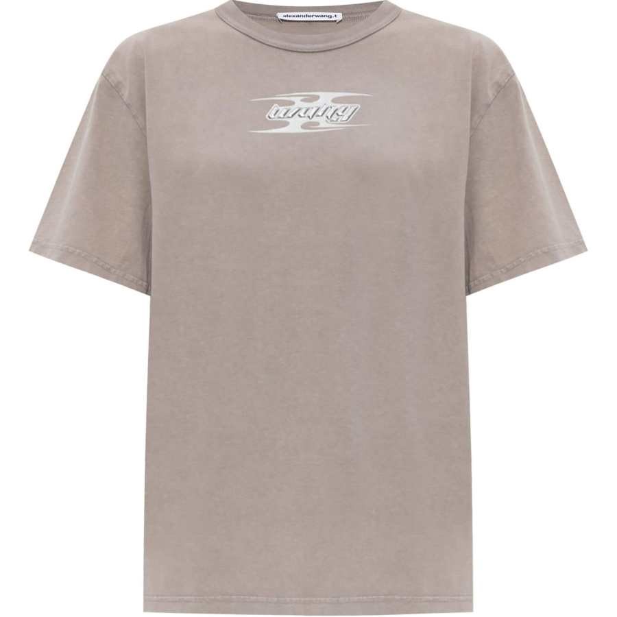 Alexander Wang blade-logo cotton T-shirt