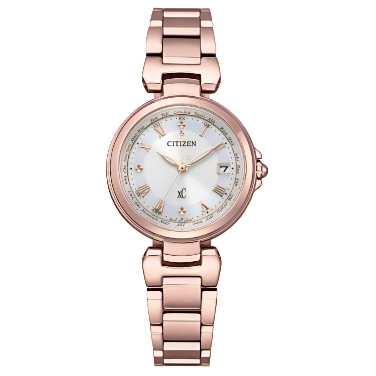 CITIZEN C Collection Light Powered Quartz Movement Stainless Steel Strap Watch 27.8mm Women's Watch