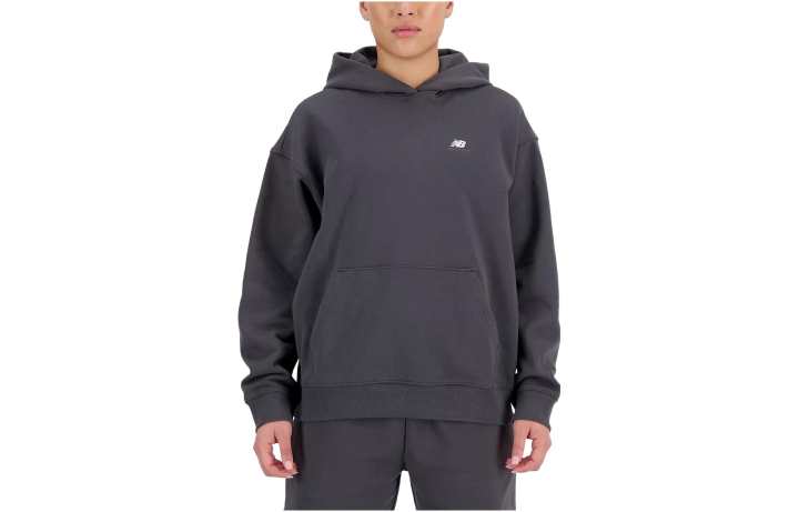 New Balance New Balance Sweatshirts Women's Gray Hooded Moderate Regular