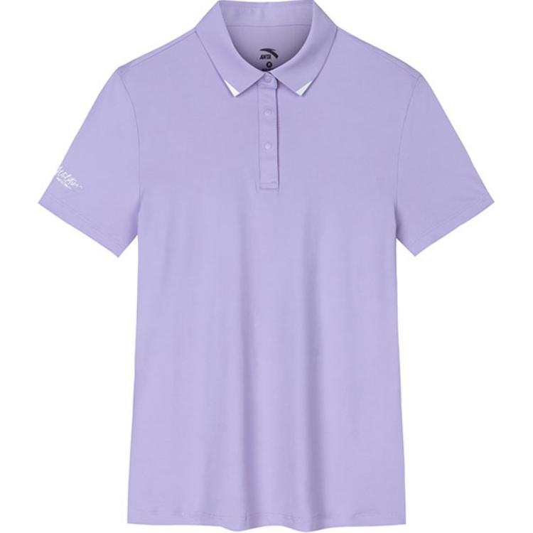 Anta Variety Training Collection Polo Shirt Women's Light Dusty Purple