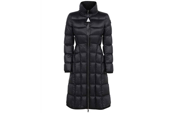 Moncler Down Jackets Women's Black Hooded Moderate Other