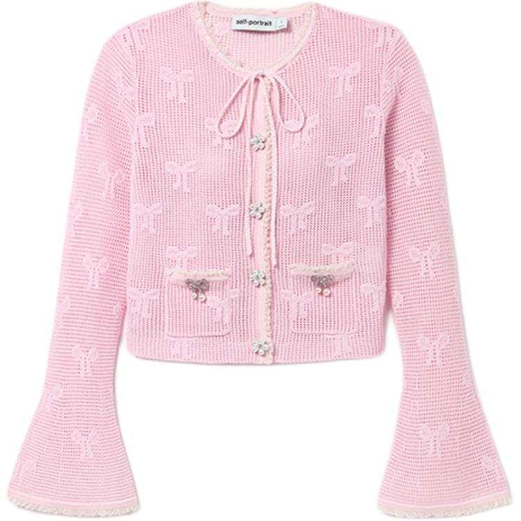 Self-portrait Self portrait Knitwear Women's Pink