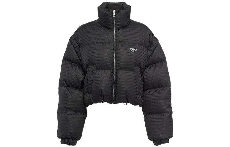 PRADA Re-Nylon cropped down jacket