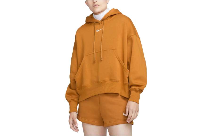 Nike Nike Sweatshirts Women's Desert Ochre Hooded Moderate Regular