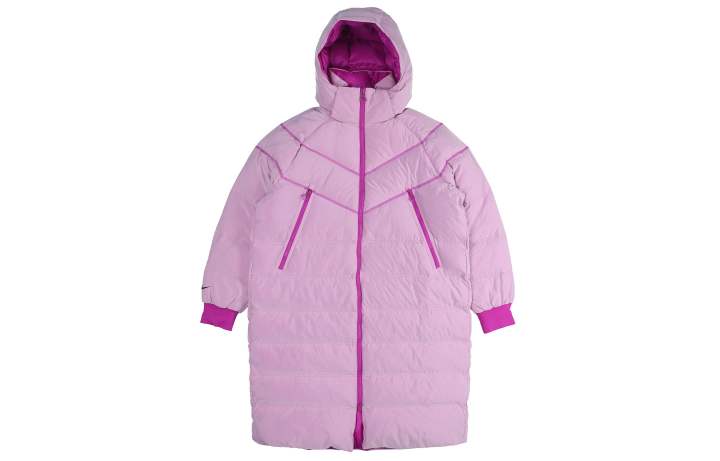 Nike Nike Down Jackets Women's Bright Purple Detachable Hood Moderate Other