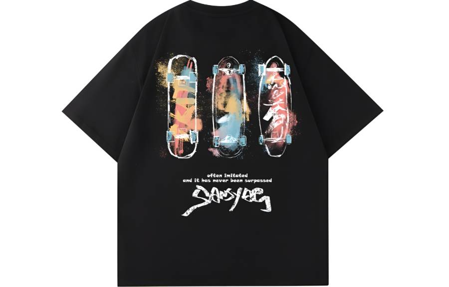 SANSYAS T Shirts Unisex Crew Neck