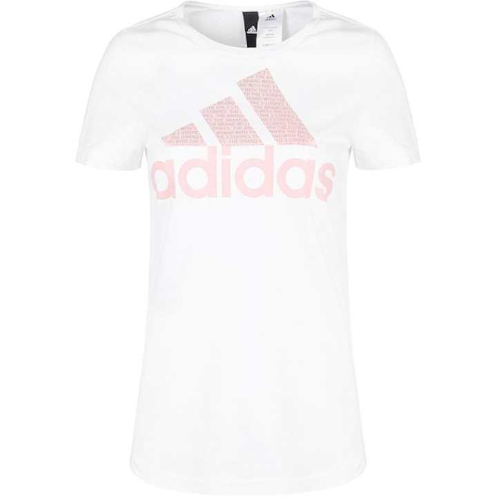 Adidas Adidas T Shirts Women's White Crew Neck Moderate