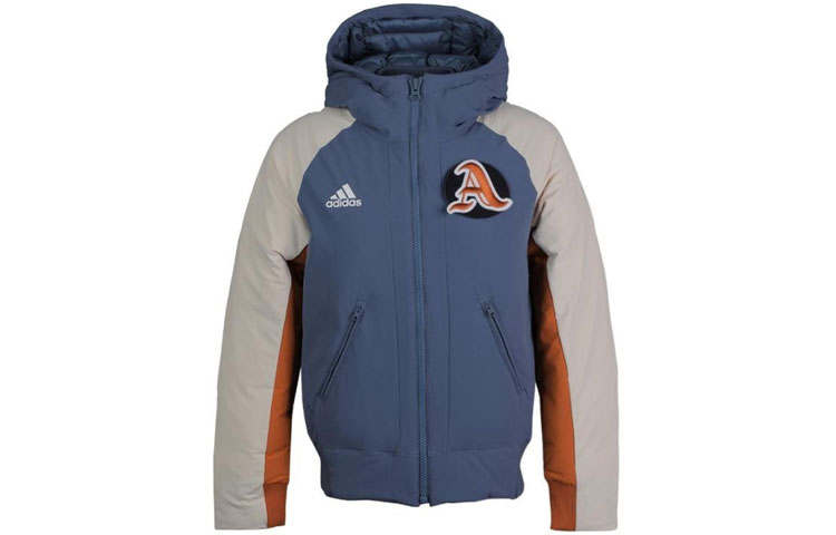 Adidas Adidas Down Jackets Women's Blue Hooded Moderate Other