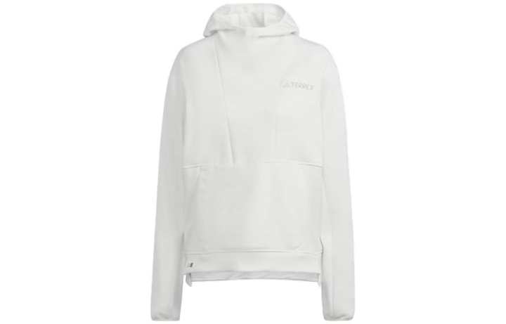 Adidas Adidas Sweatshirts Women's White Hooded Moderate Regular