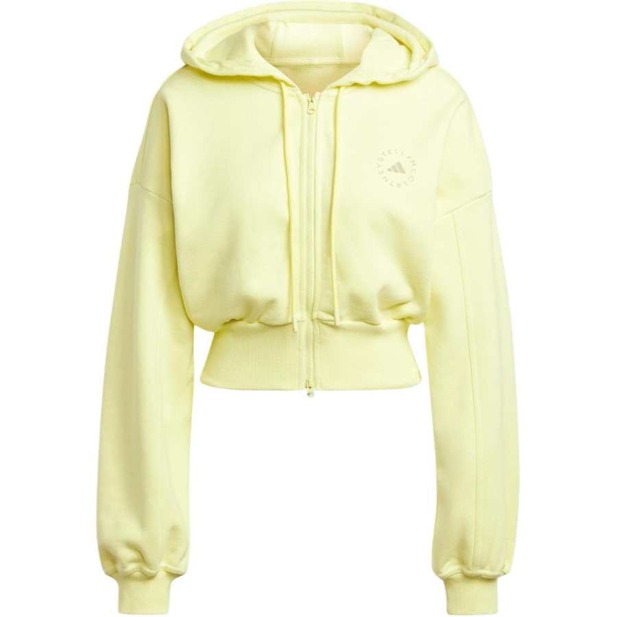Adidas Adidas x Stella McCartney Sportswear Cropped Hoodie Jackets & Coats Women's Pink Yellow