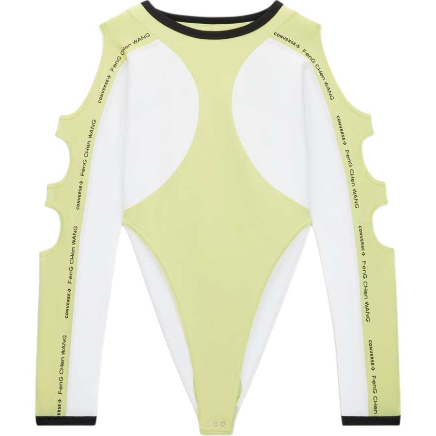 Feng Chen Wang Converse Cut Out Sleeve Top