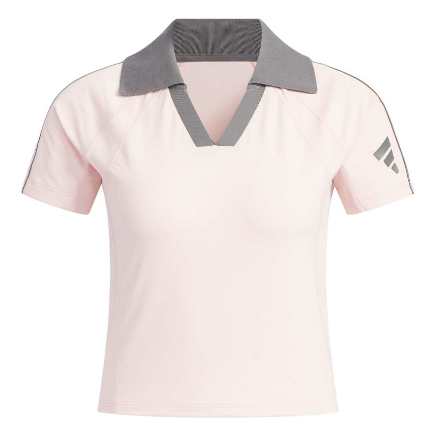 Adidas Adidas Polo Shirt Women's Sand Brown Pink