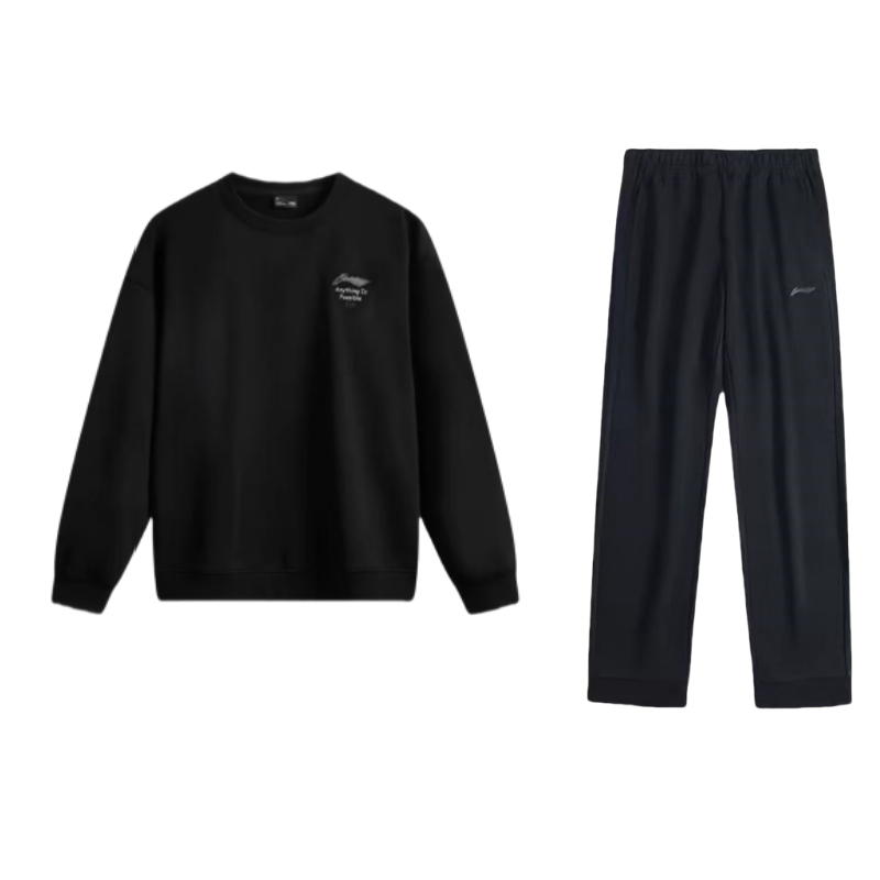 Li-Ning Li Ning Casual Sportswear Men's Black