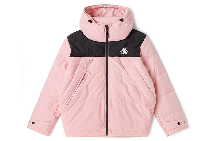 Kappa Down Jackets Women's Hooded Moderate Puffer Jacket