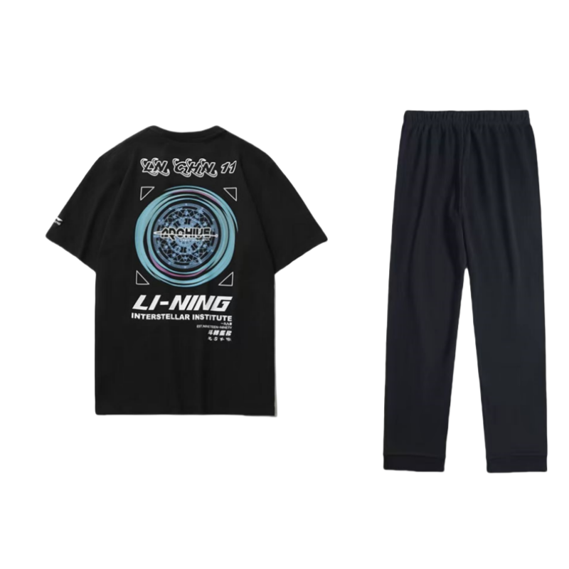 Li-Ning Li Ning Sports Fashion Collection Casual Sportswear Men's Black