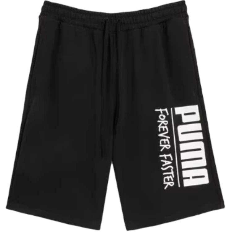 PUMA Forever Casual Shorts Men's Black