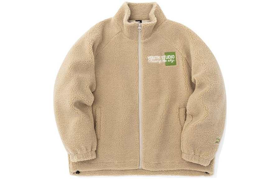 ANTA Life Collection Jackets Women's Light Umber Stand Collar Thickened Other