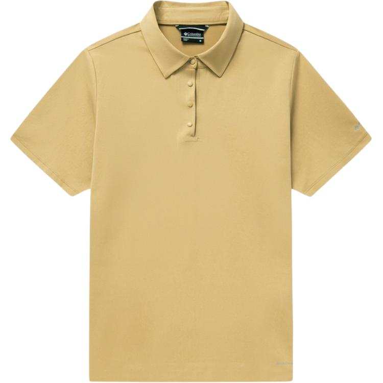 Columbia Transit SS24 Polo Shirt Women's Yellow