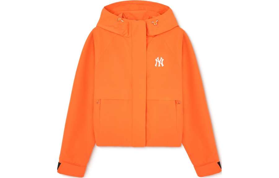 MLB SS24 New York Yankees Jackets & Coats Women's Orange
