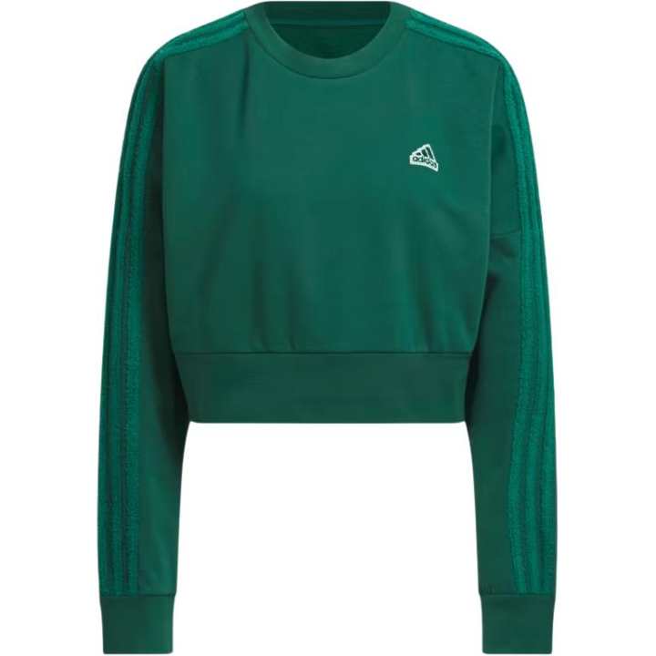 Adidas Adidas Free Shipping With AdiClub Coze 3-Stripes Crew Sweatshirt