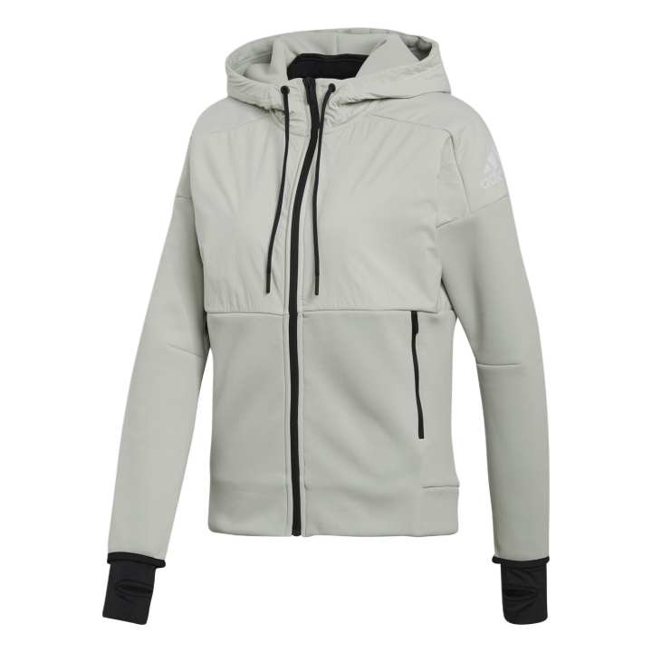 Adidas Adidas Jackets Women's Gray Hooded Moderate Other