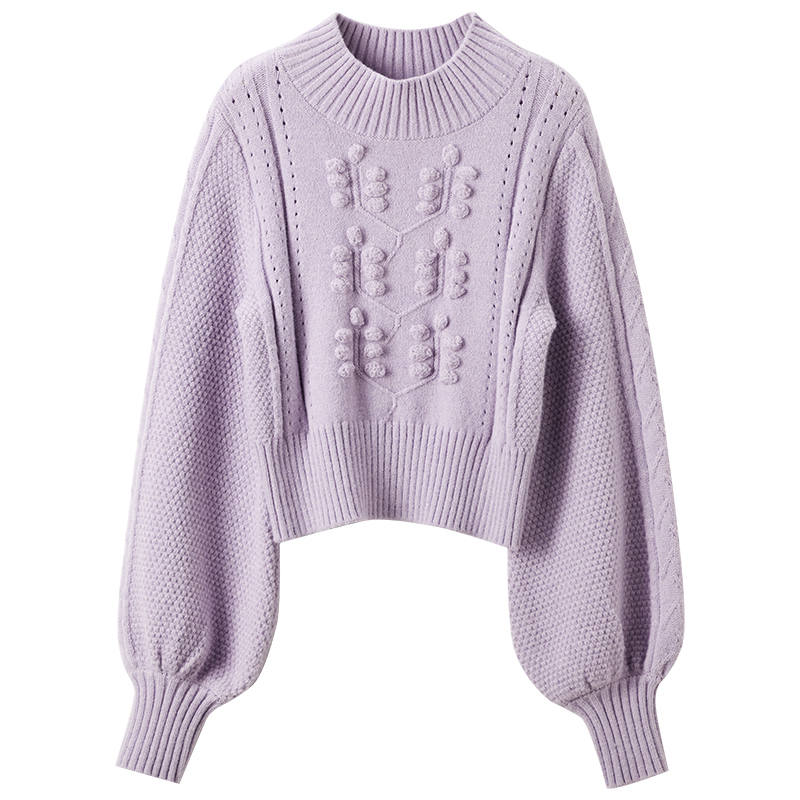 XIANGYING Knitwear Women's Purple