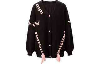 UNIFREE Knitted Fabric Cardigan Sweater Coat Women's