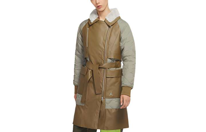 Jordan Jordan New Classics 2.0 Down Jackets Women's Rush Umber Lapel Moderate Other