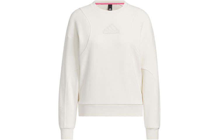 Adidas Adidas CITY ESCAPE Sweatshirts Women's Pink White Crew Neck Moderate Regular