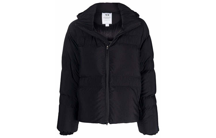 Y-3 Y 3 Down Jackets Women's Black Hooded Moderate Other